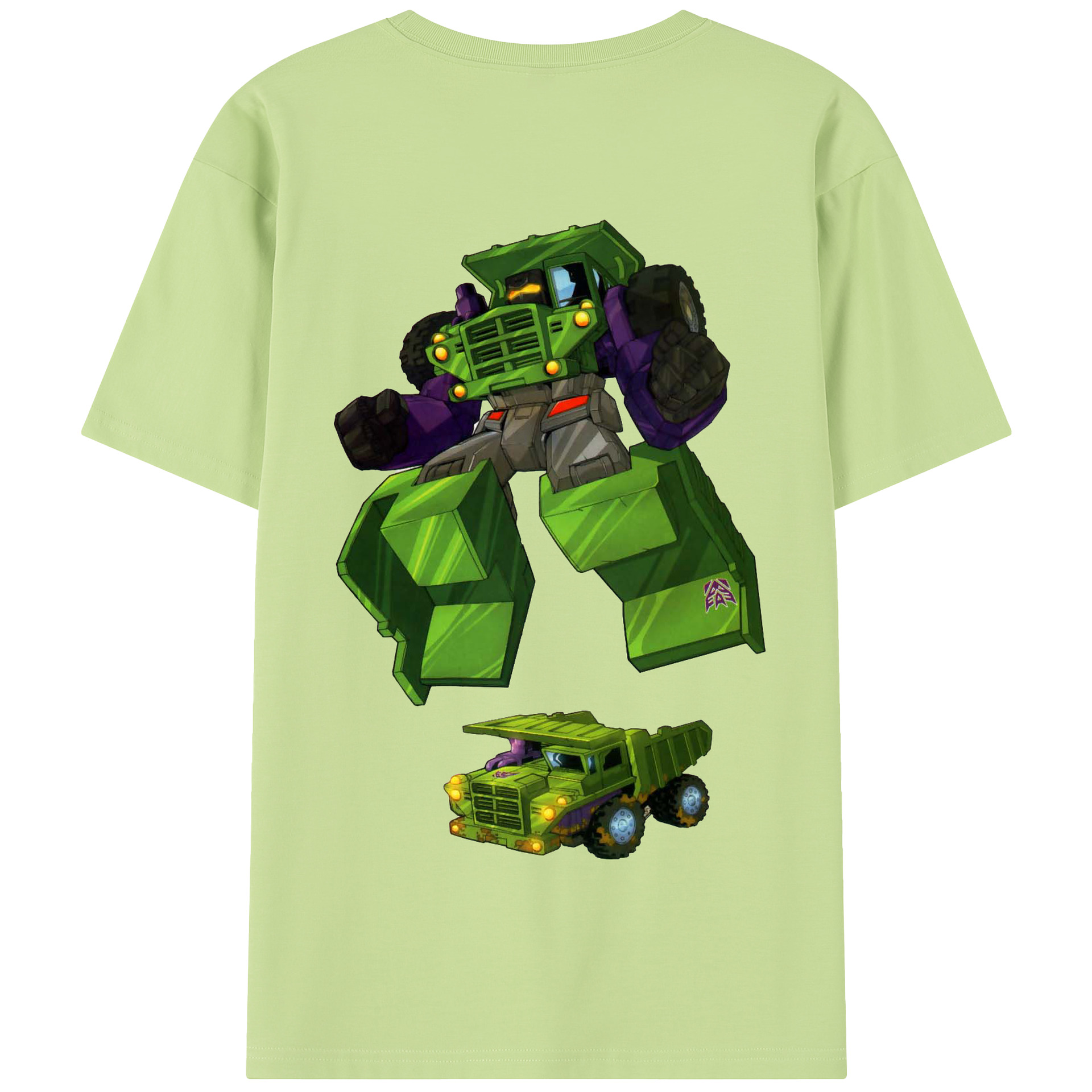 （画像用）  綿100％半袖Tシャツ（背面プリント）